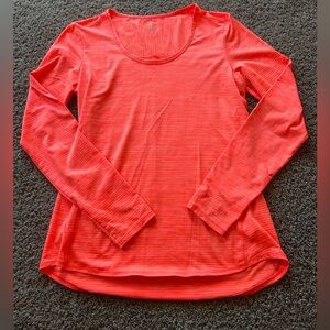 Athleta Orange Long Sleeve | size M